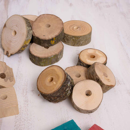 Großes Bastelset für Papageien