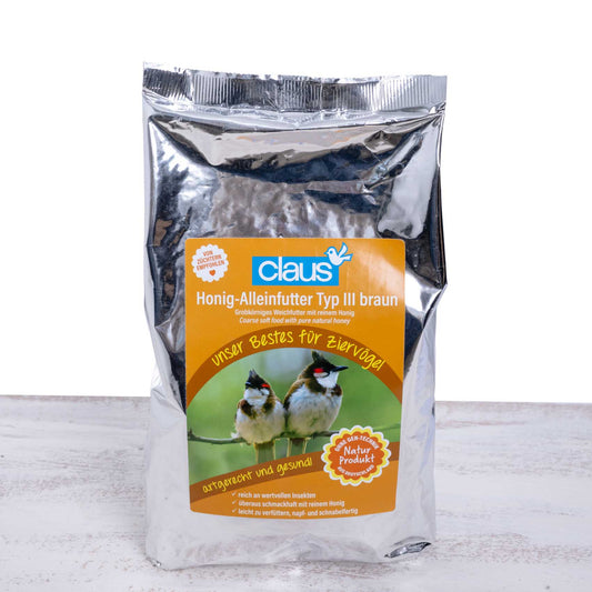 Honig-Alleinfutter für Beos, Hähervögel &amp; Weichfresser