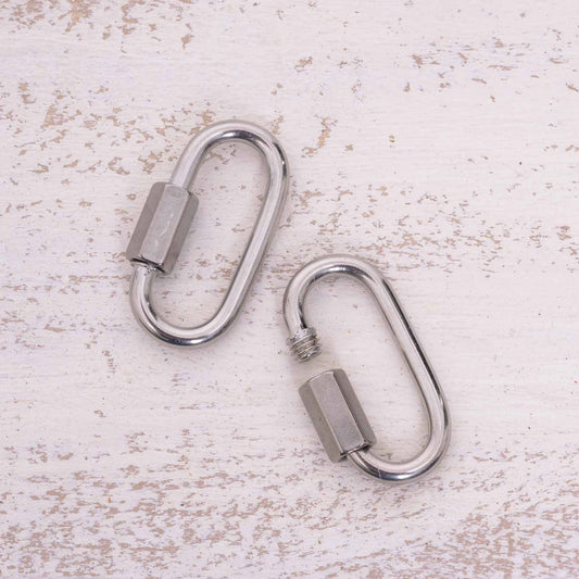 Edelstahlkettenglied 4 cm – Edelstahlhaken