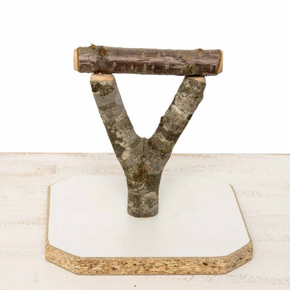 Freisitz zum Wiegen von Papageien