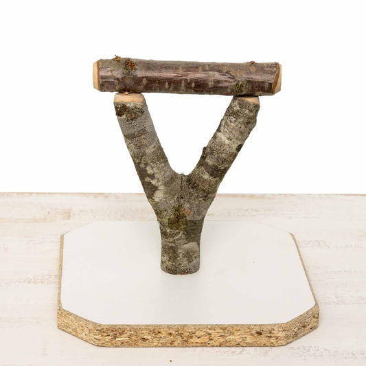 Freisitz zum Wiegen von Papageien