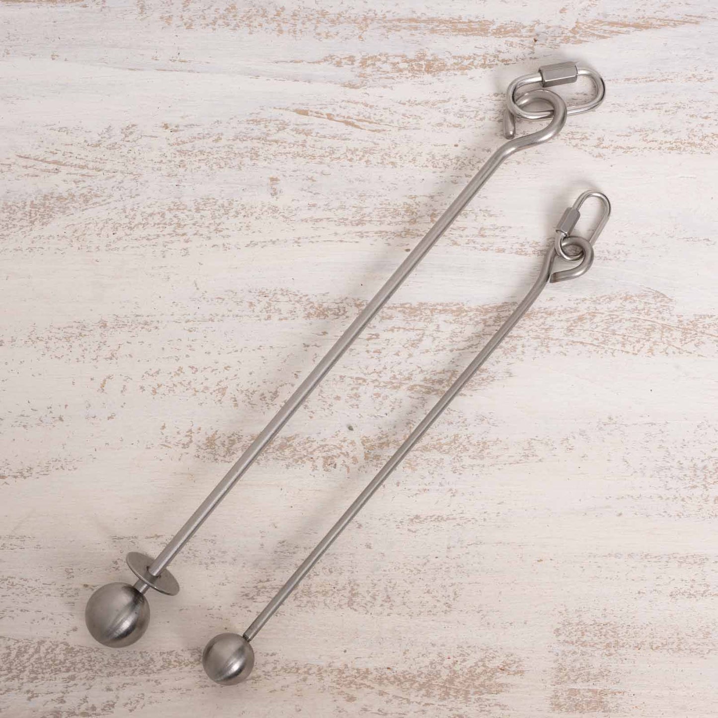 Fruchtspieß aus Edelstahl für Sittiche und Papageien