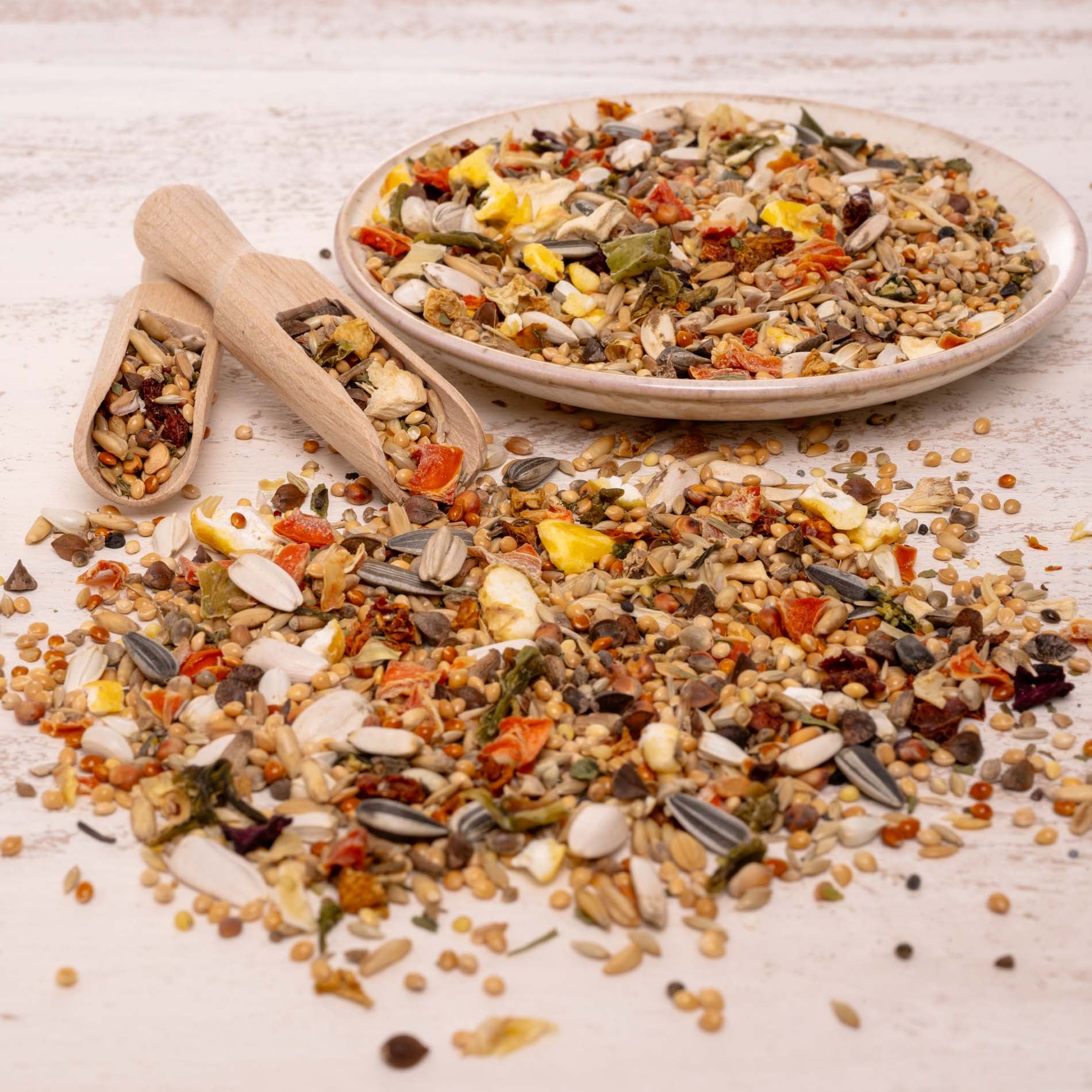 Gemüsegarten Großsittiche – hochwertiges Großsittichfutter und Körnermischung mit Gemüse