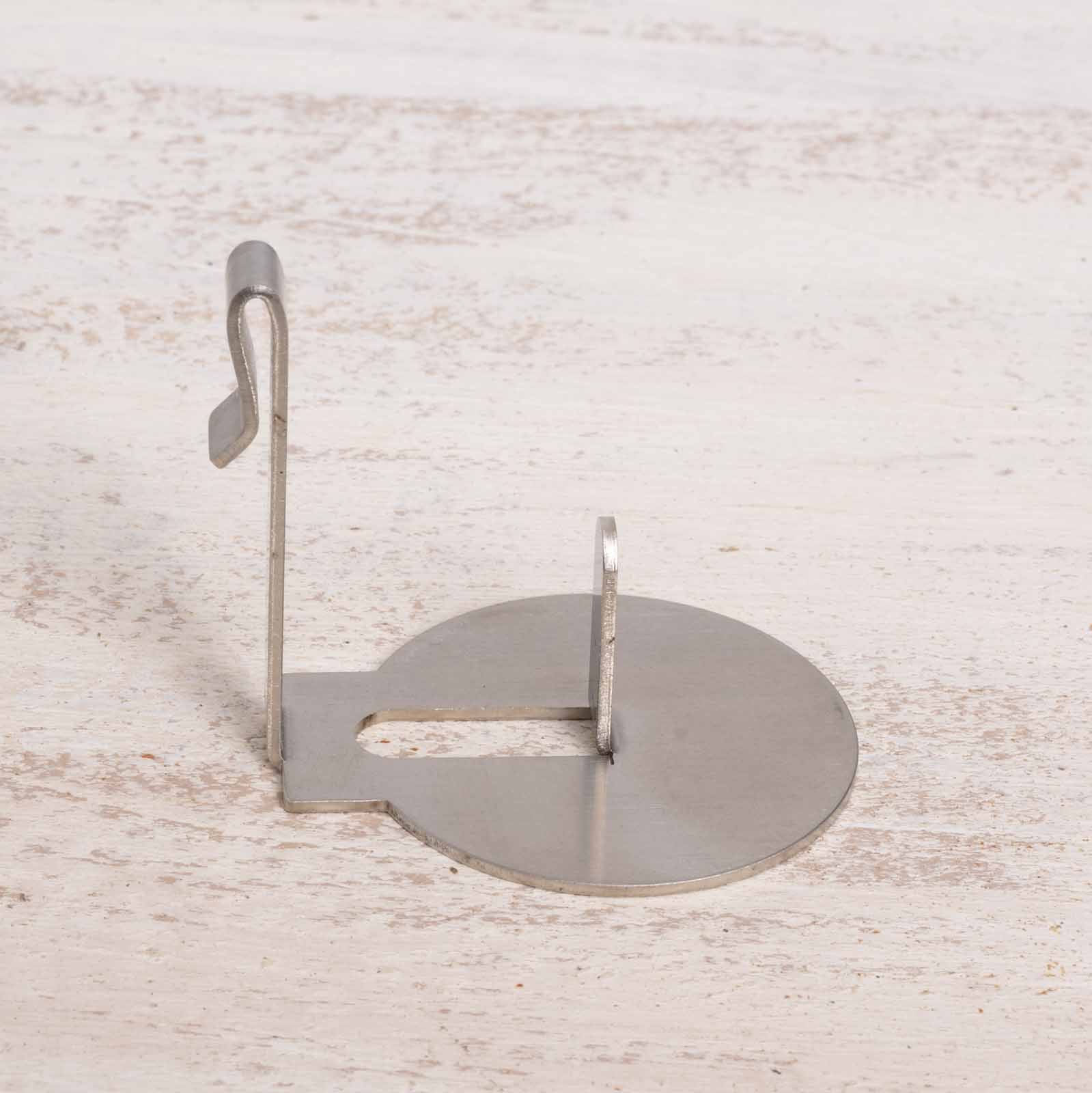 Edelstahlhalterung für MG Mineralien Menü