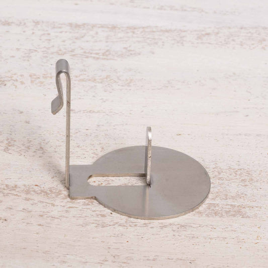 Edelstahlhalterung für MG Mineralien Menü