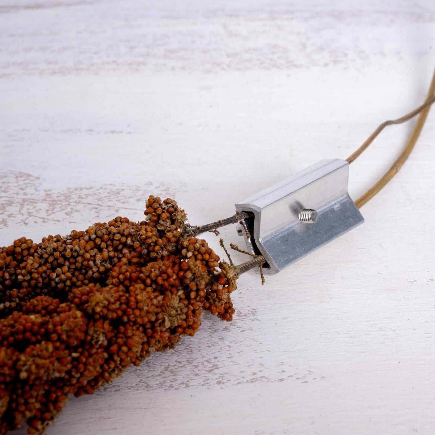 Hirseklammer/Hirsehalter aus Aluminium