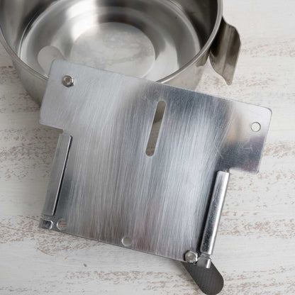 Halteplatte für Edelstahlnapf zum Einschieben