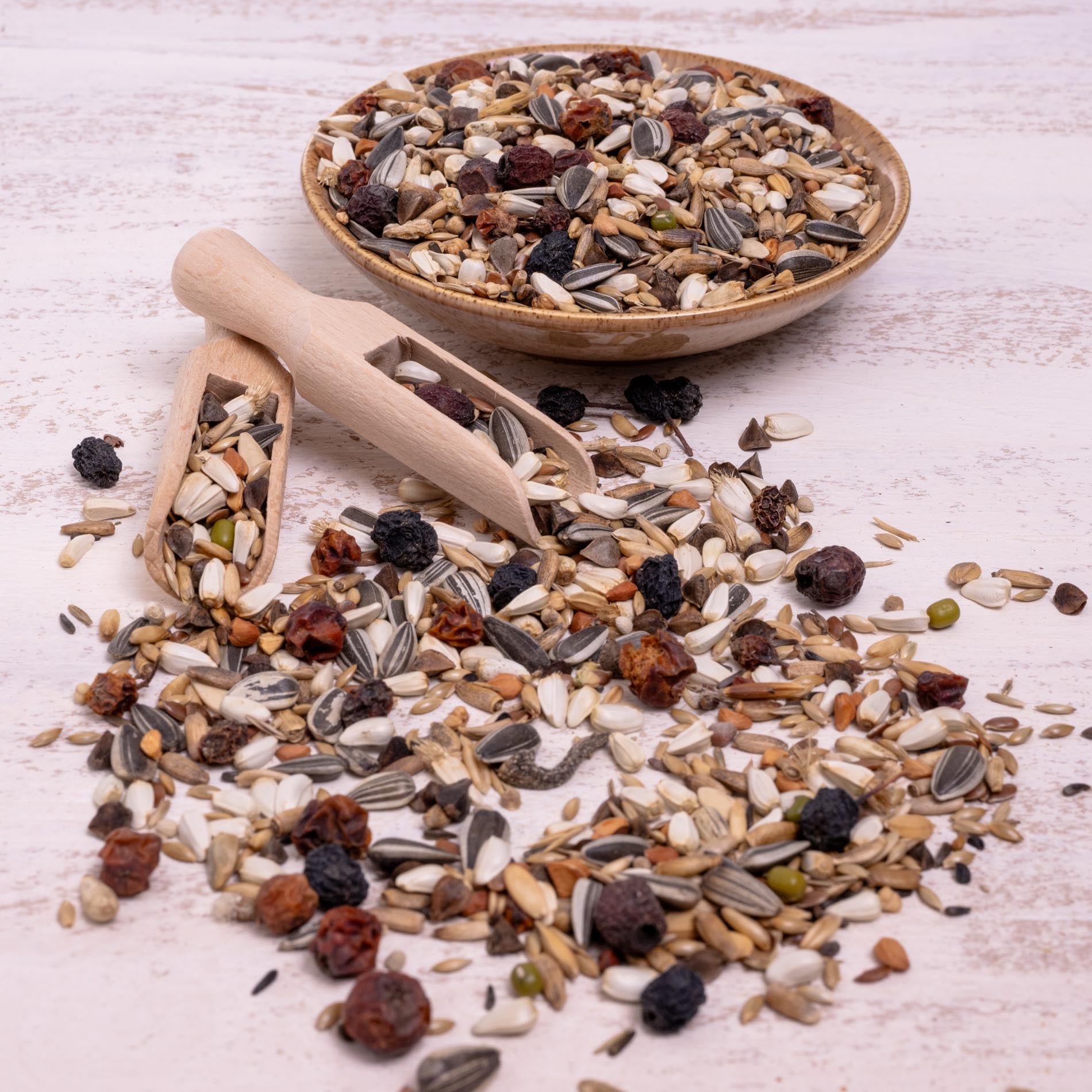 Knusperträume – Premium-Körnermischung & Papageienfutter (Vogelfutter)