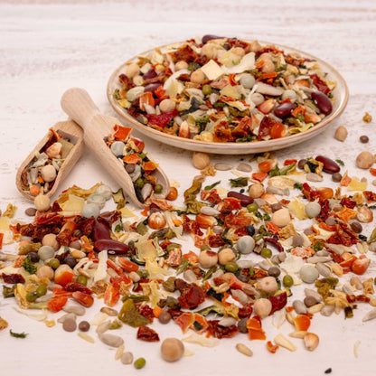 Schlemmertöpfchen – Kochfutter für Papageien und Sittiche