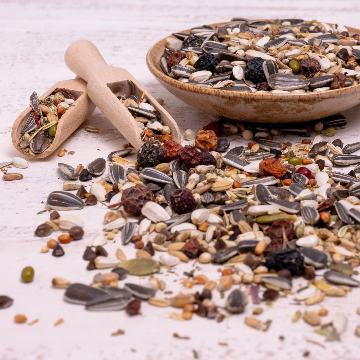 Kräuterapotheke Graupapagei – Papageienfutter mit Kräutern und Beeren