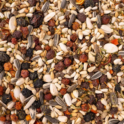 Edelpapagei-Körnermischung mit Gemüse und Kräutern – Papageienfutter