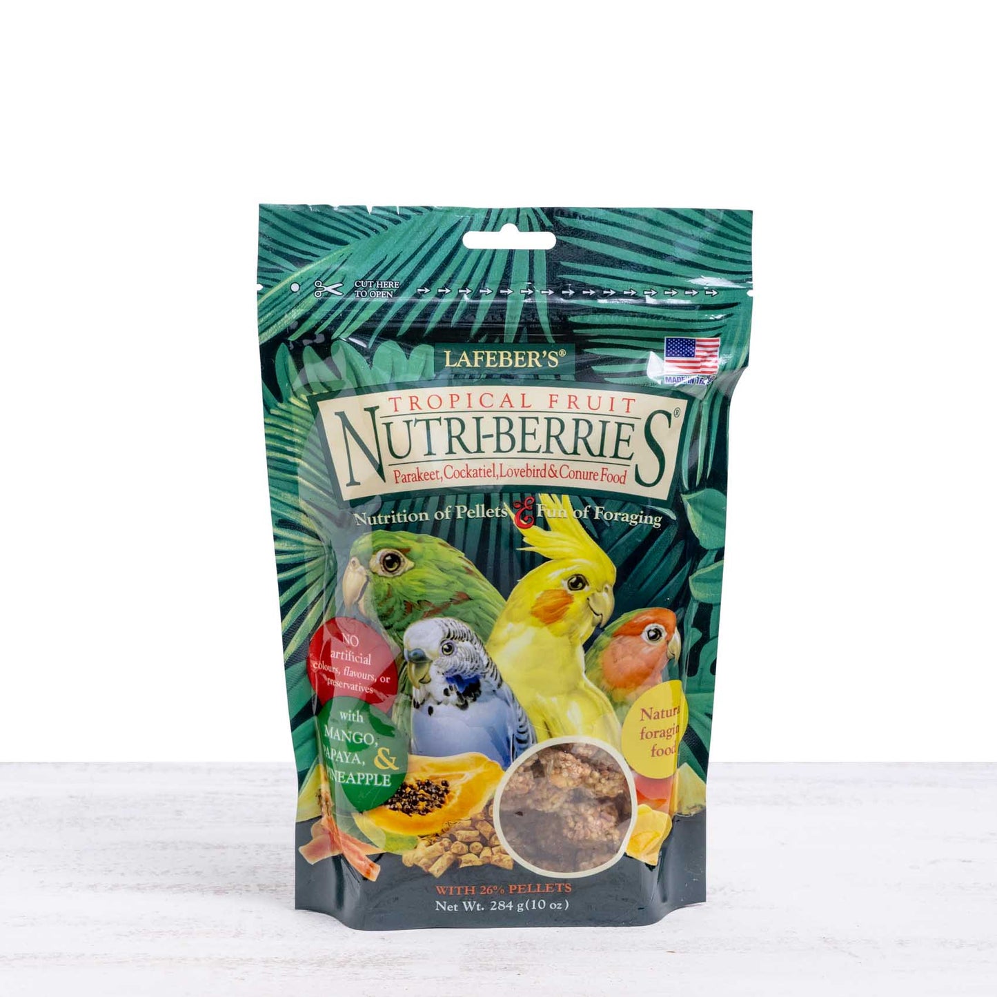 LAFEBER Nutri-Berries „Tropical Fruit“ für Sittich