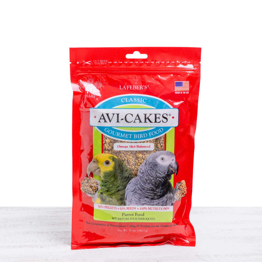 Lafeber Avi Cakes – Knuspriger Premiumsnack für Papageien