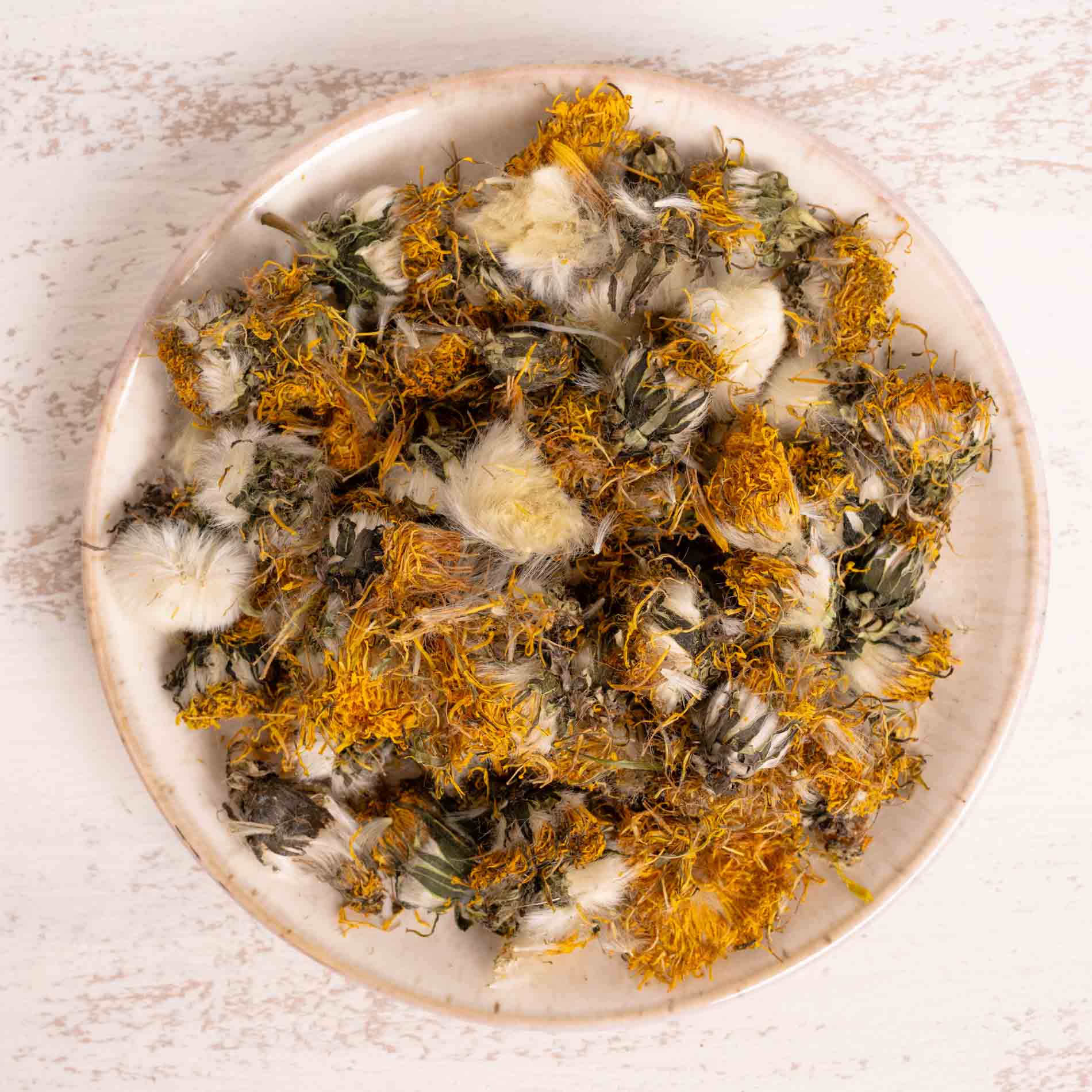 Löwenzahnblüten, getrocknet – Papageienfutter-Zusatzfuttermittel