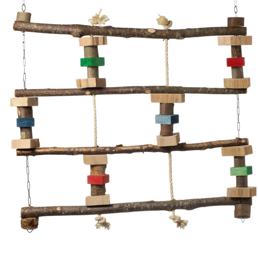 Quadrangle L Klettergerüst – Papageienspielzeug