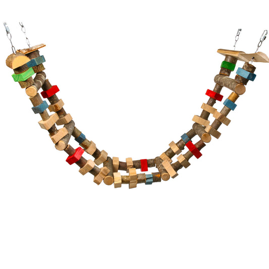 Moving-Ladder  – Papageienspielzeug