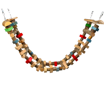 Moving-Ladder  – Papageienspielzeug