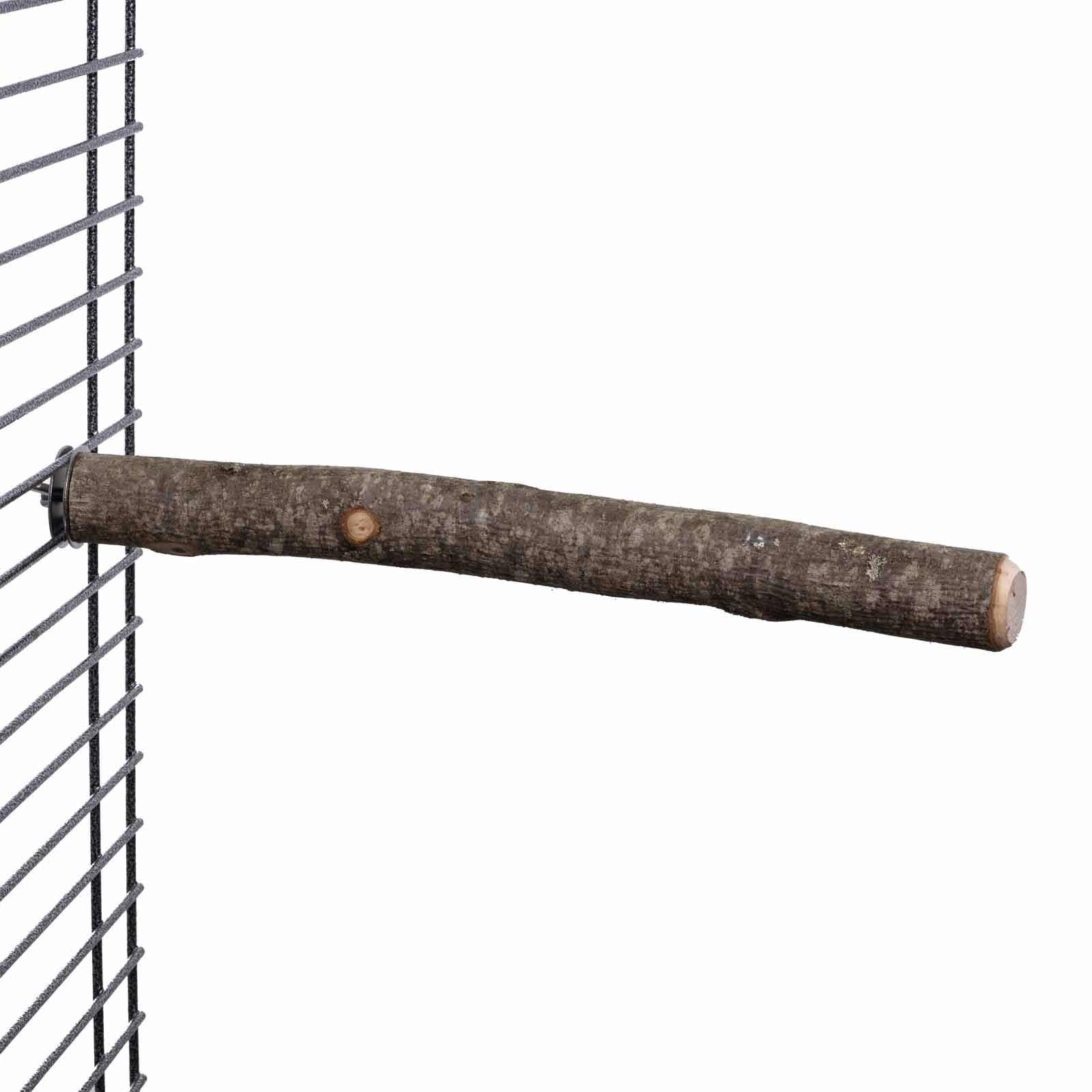 Sitzast naturbelassen für Papageien