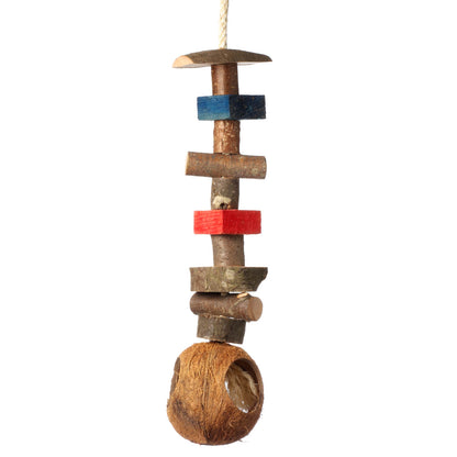 Sisal-Coco-House - Papageienspielzeug