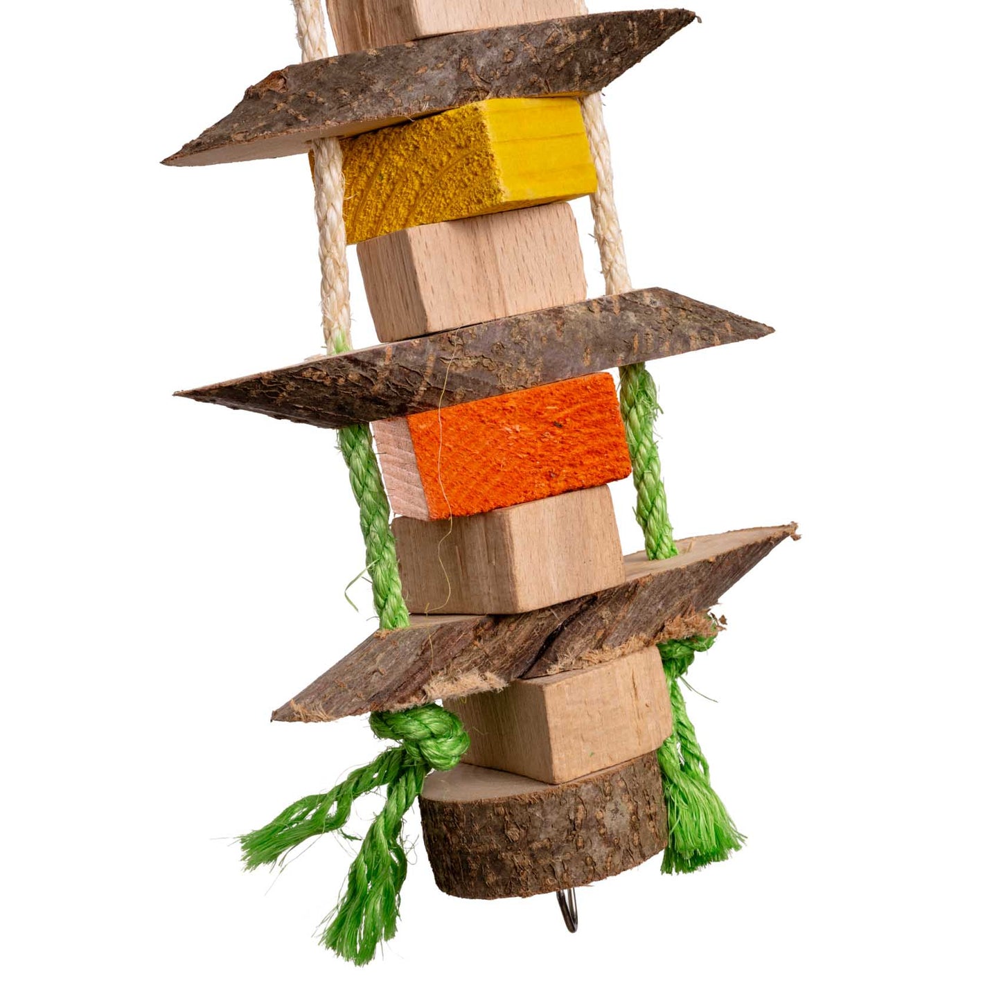 Knabber-Turm – Papageienspielzeug