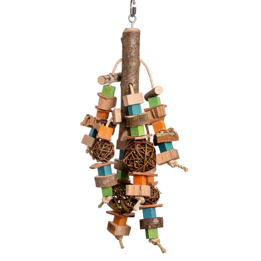 Happy-Ball – Beschäftigungsspaß für Papageien – Papageienspielzeug