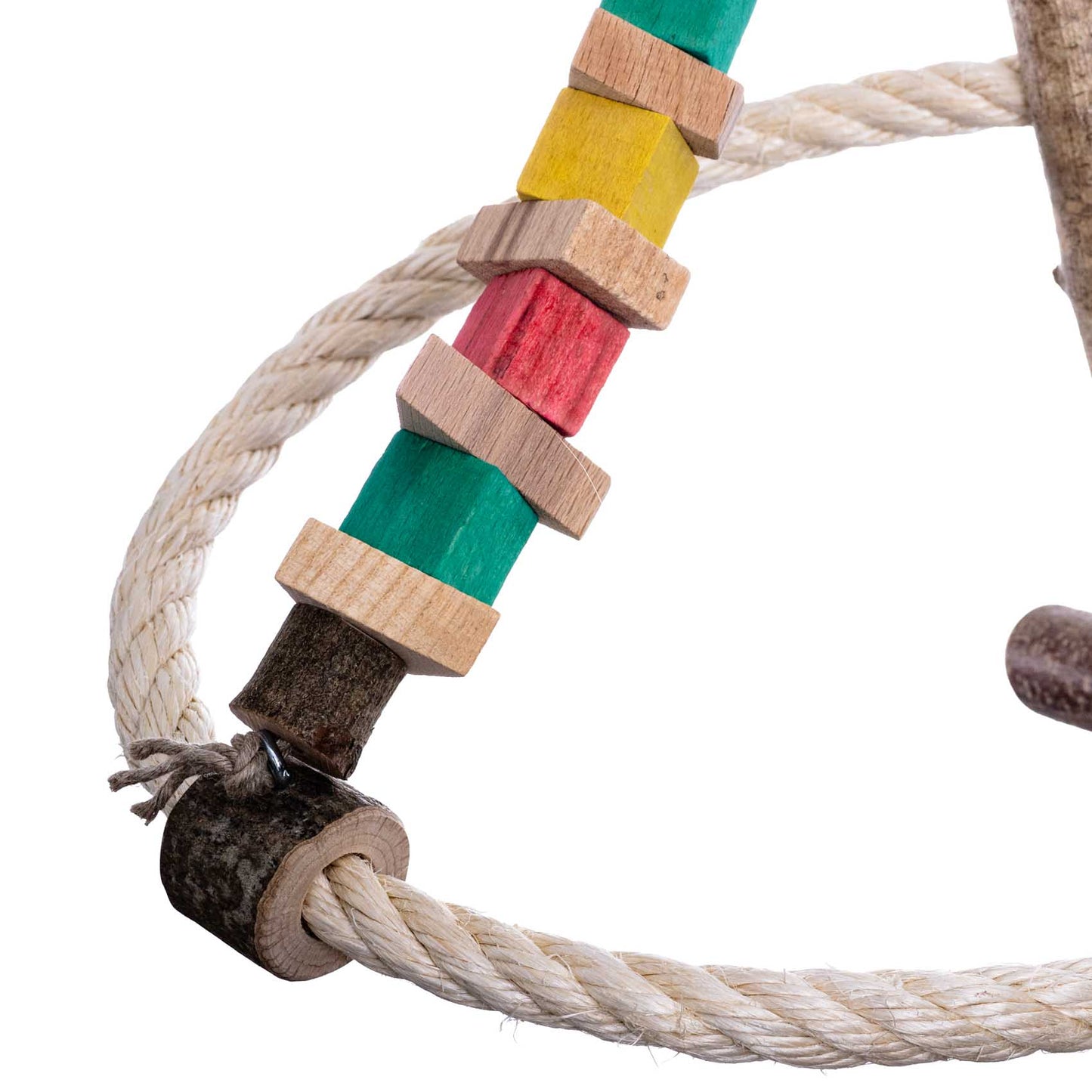 Sisal Pyramiden-Schaukel-Wellensittich