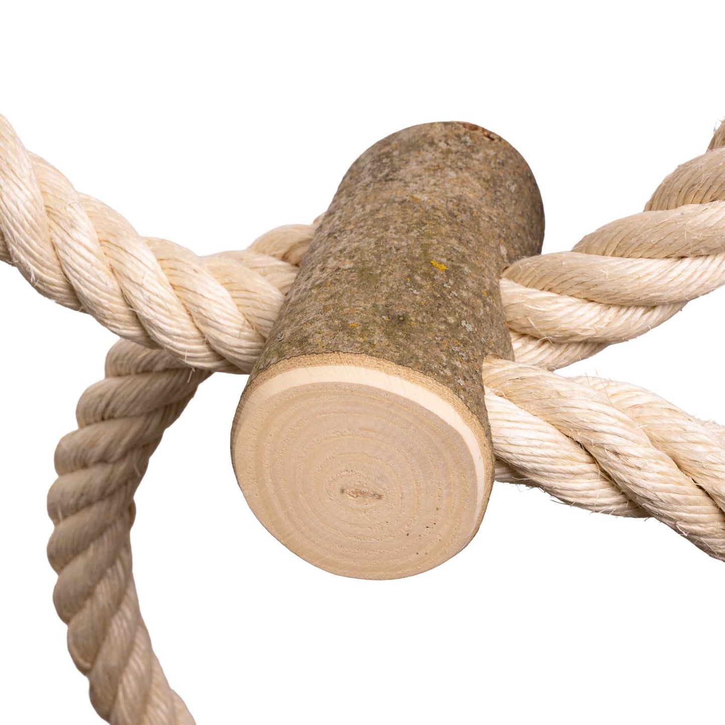 Sisal-Doppelring - Papageienschaukel