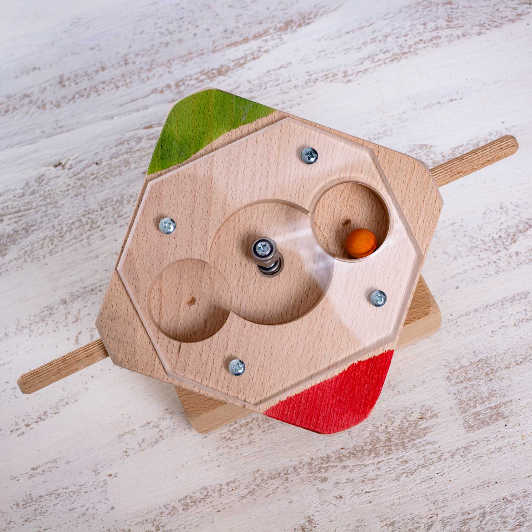 Wipp-Brett für Papageien – Intelligenzspielzeug für neugierige Vögel