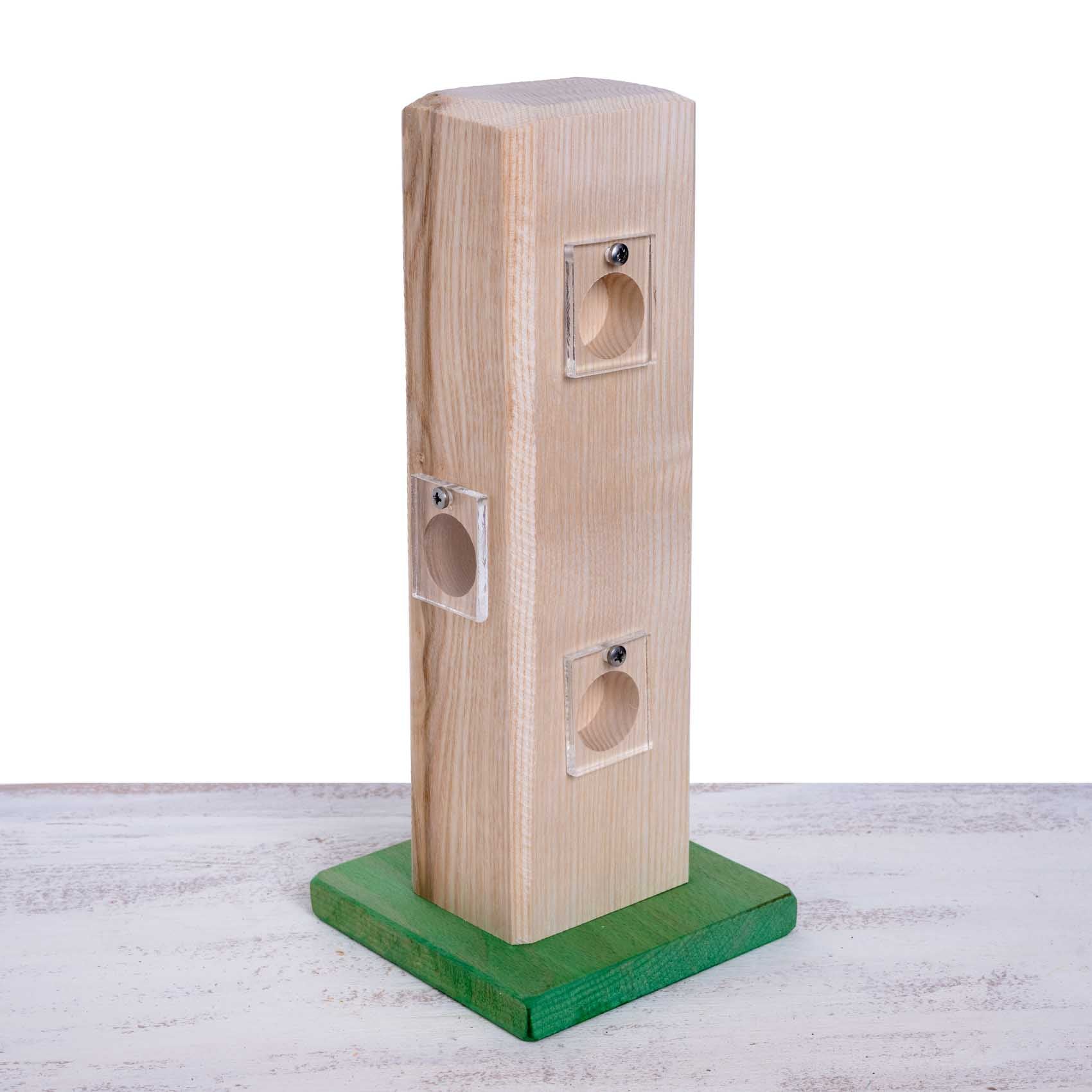 Versteckspielturm – Intelligenzspielzeug für Papageien