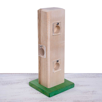 Versteckspielturm – Intelligenzspielzeug für Papageien