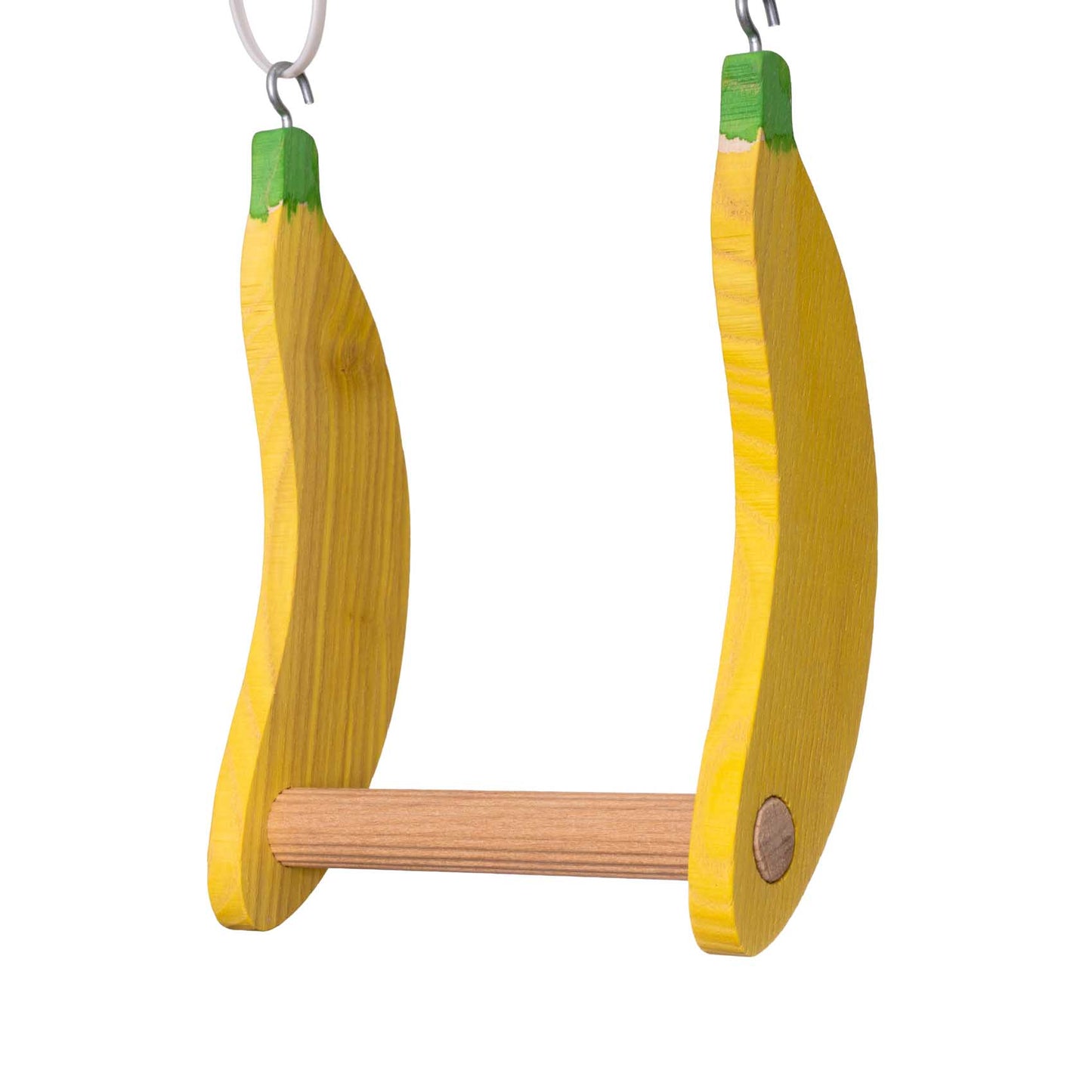 Bananen-Schaukel – Schaukel für Wellensittiche & kleine Papageien