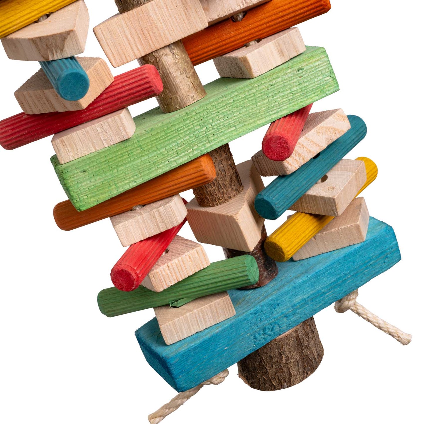 Knabbertrio – Papageienspielzeug