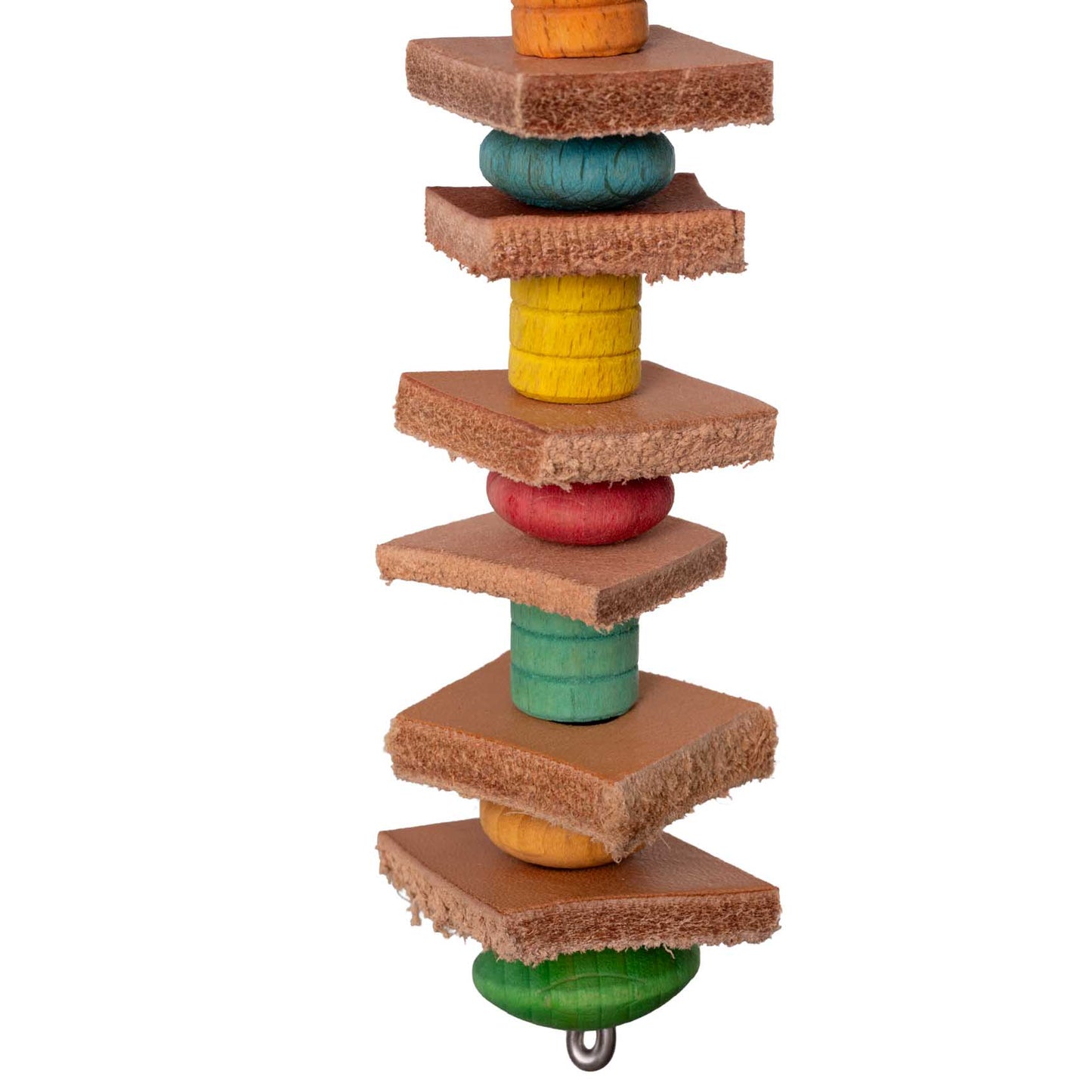 Lederspielzeug "Mini" – für Wellensittiche