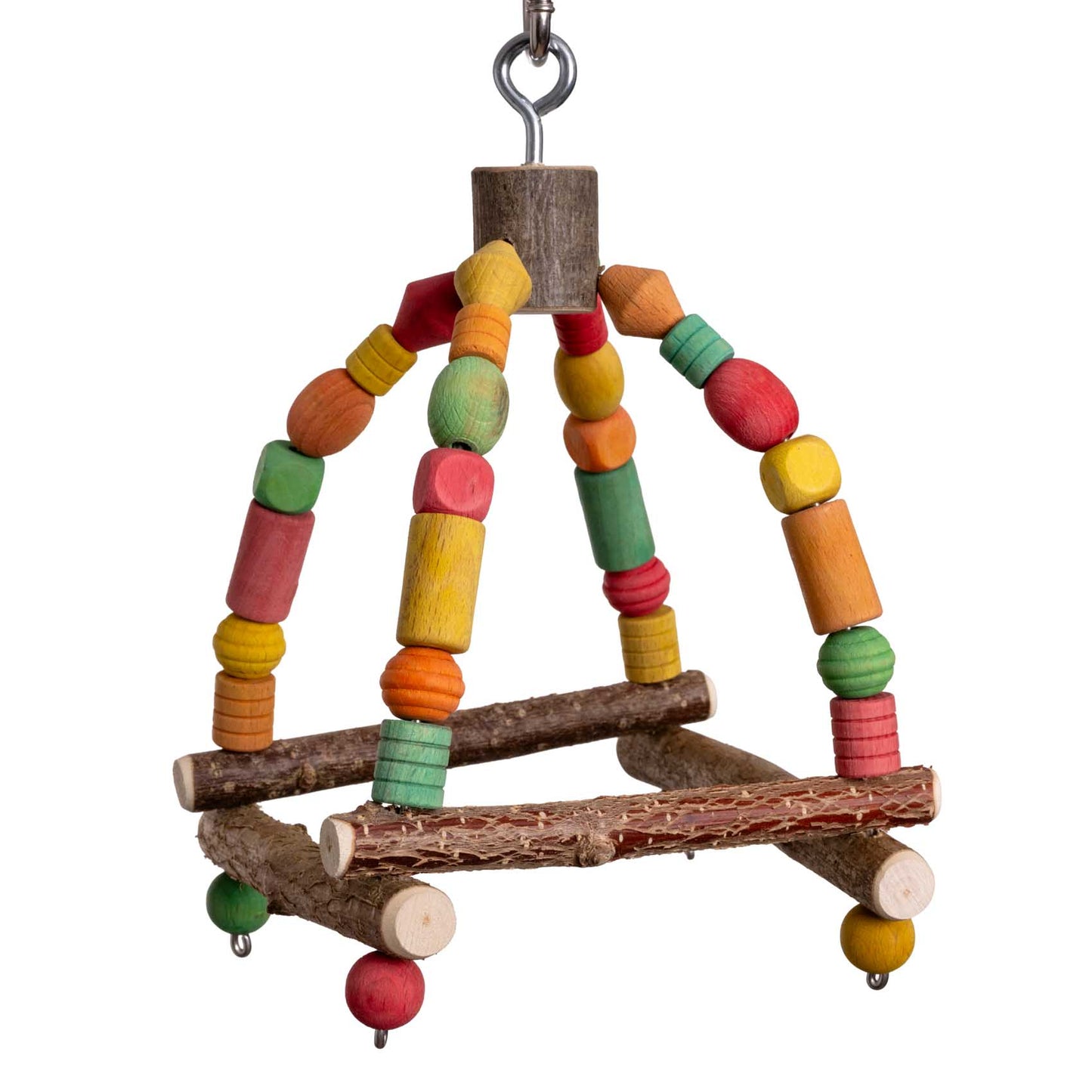 Wellensittich-Schaukel Minitempel - Sittichspielzeug