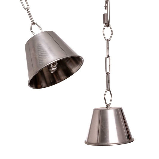 Kleine Papageienglocke aus Edelstahl – für aktive Papageien