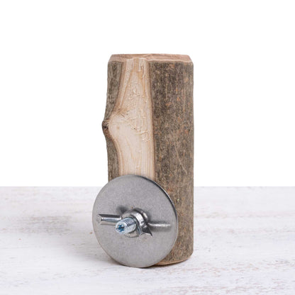 Asthalter aus Holz für Wellensittiche