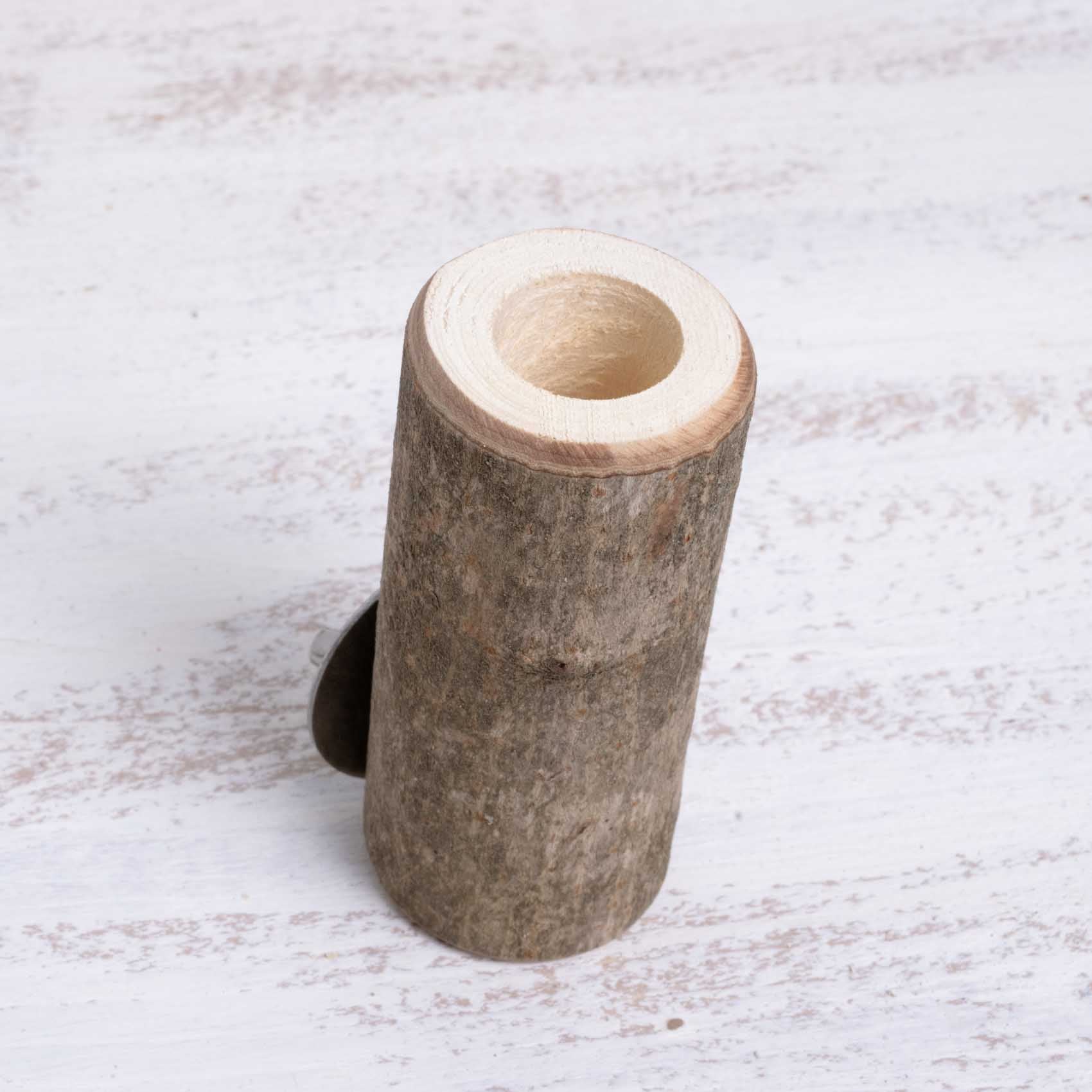 Asthalter aus Holz für Wellensittiche