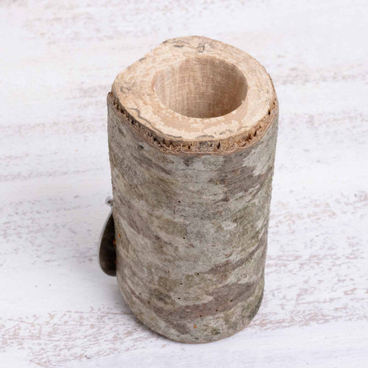 Asthalter aus Holz für Papageien