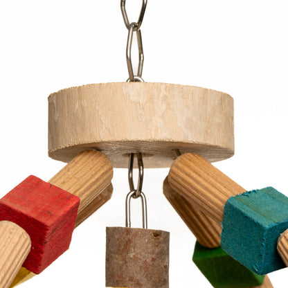 Knabber-Tower-Turm – Papageienspielzeug