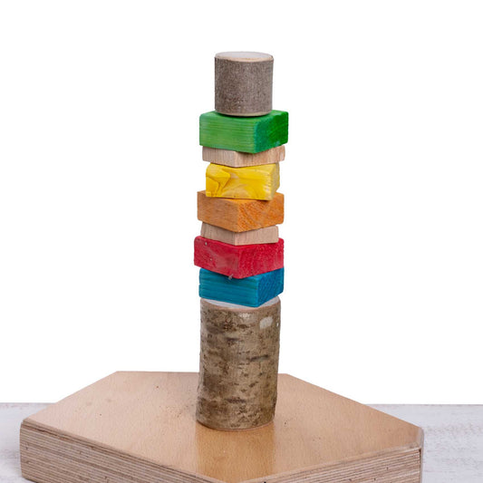 Schredder Rolle für Vario Freisitz – nachfüllbares Papageienspielzeug