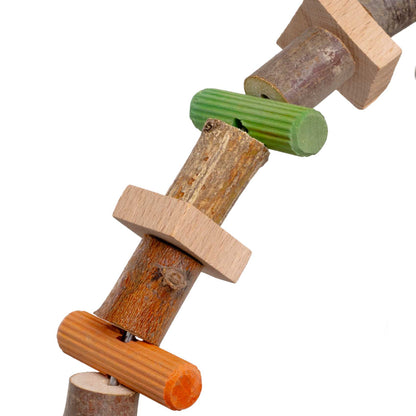 Spiel und Schaukelbogen für Sittiche und kleine Papageien