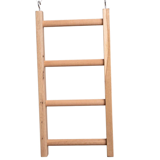 Sittichleiter mit 4 Sprossen – Kletterspaß für Großsittiche & kleine Papageien