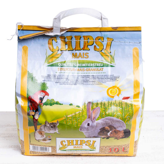 Maisschrot Einstreu