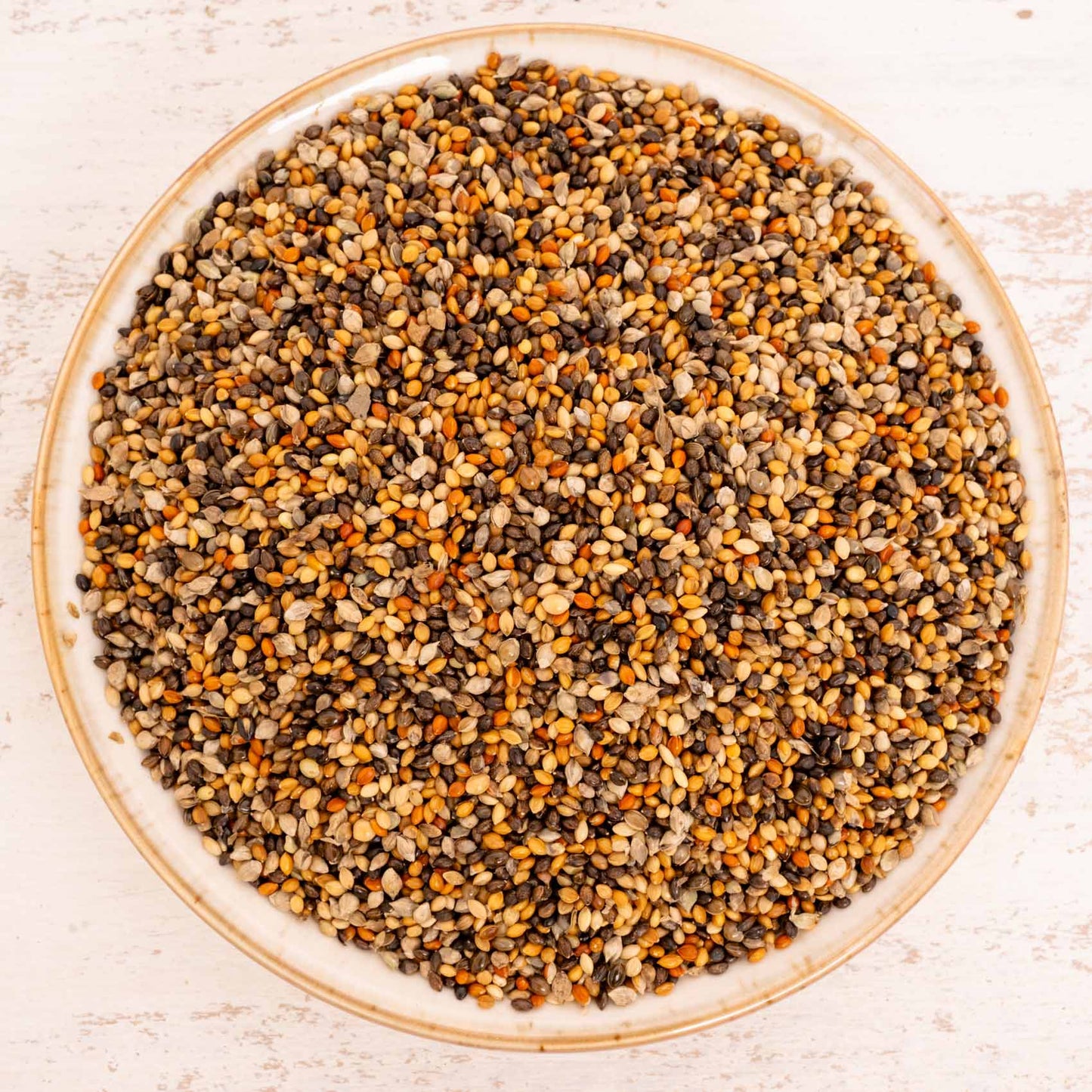 Mohairhirse (gelb) – Papageienfutter