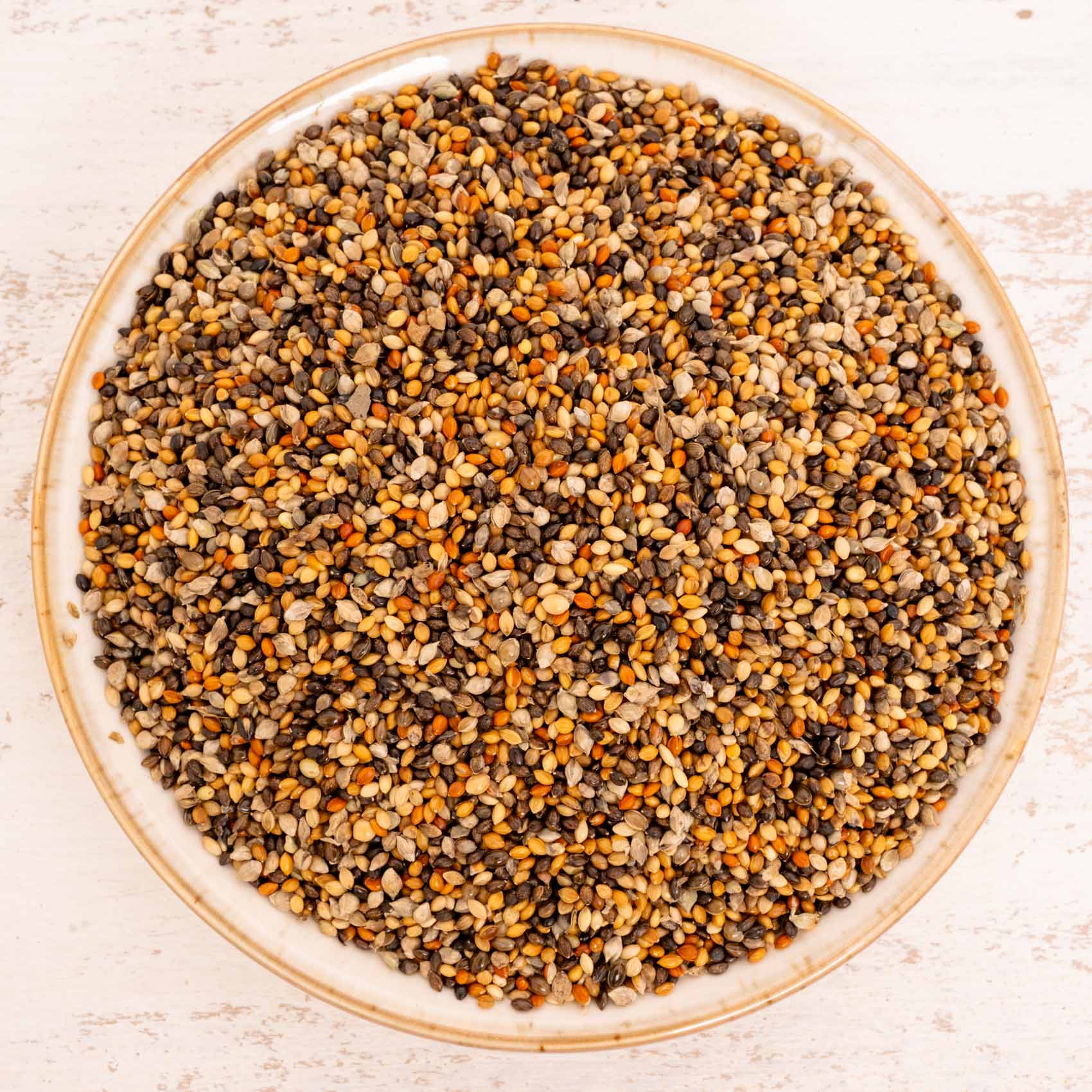 Mohairhirse (gelb) – Papageienfutter