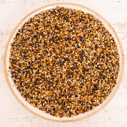 Mohairhirse (gelb) – Papageienfutter