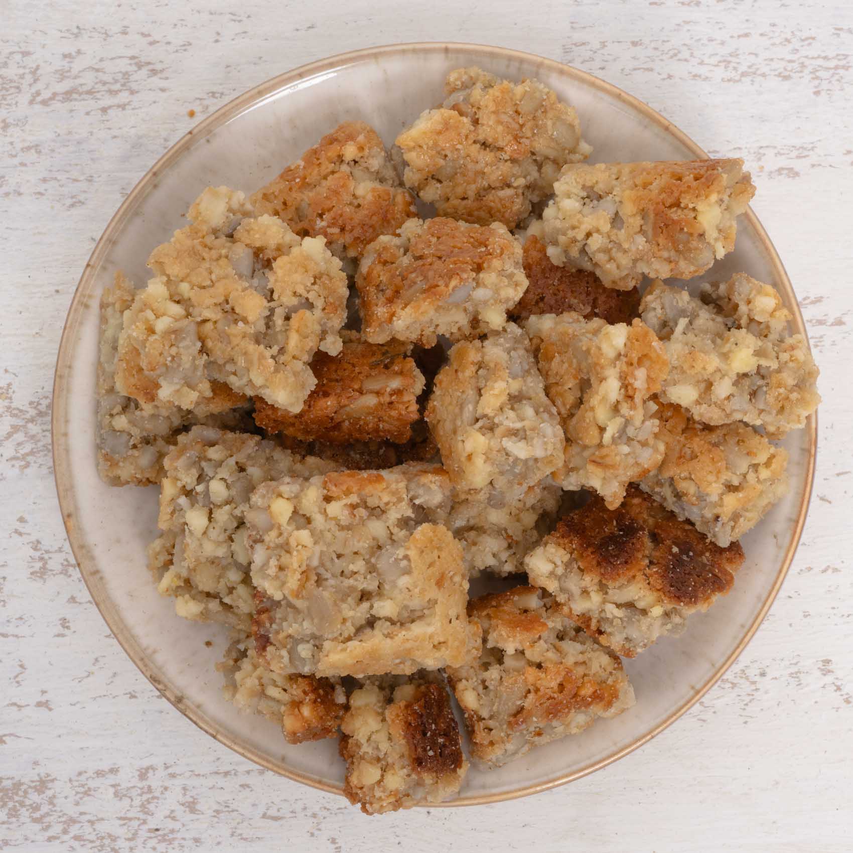 Müsliwürfel – Papageienfutter