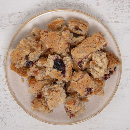 Müsliwürfel mit Früchten – Papageienfutter