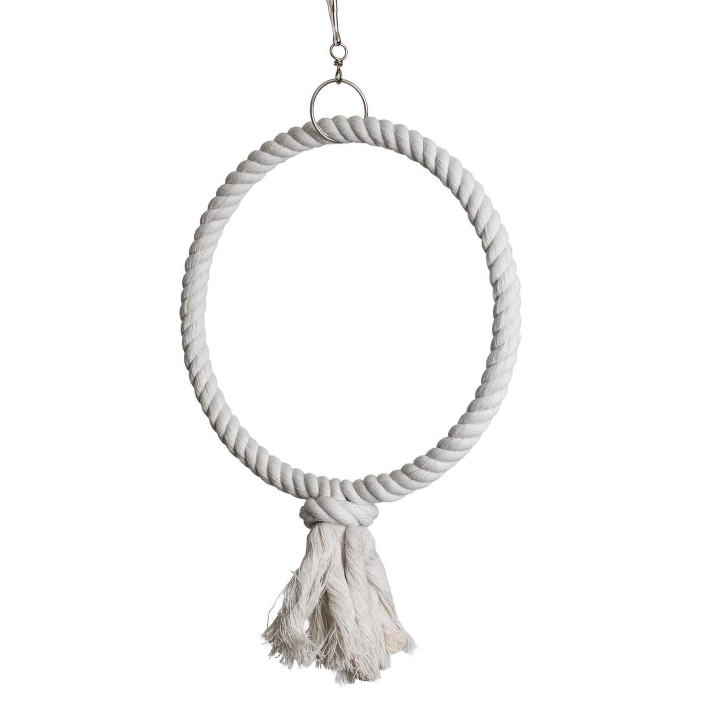 Baumwoll-Ring – ca. 2 cm dick, Ø 29 cm für Sittiche & kleine Papageien