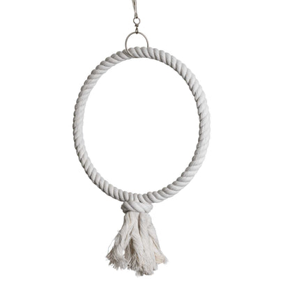 Baumwoll-Ring – ca. 2 cm dick, Ø 29 cm für Sittiche & kleine Papageien